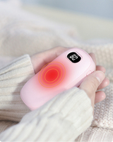 2026 Vente en gros usine Chauffe-mains Power Bank rechargeable USB avec affichage numérique de la température 6000 mAh