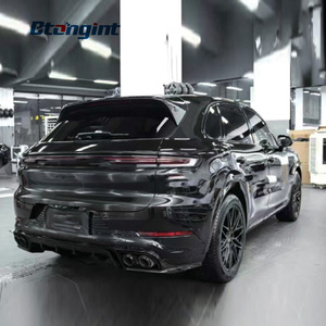 Spoiler para Ventana <span class=keywords><strong>de</strong></span> Coche, Compatible con el Modelo <span class=keywords><strong>TKT</strong></span> + Parachoques Trasero Central Turbo para Cayenne <span class=keywords><strong>24</strong></span> en adelante - Product Image 4