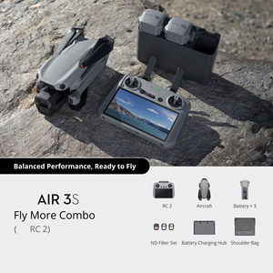Original nuevo para D JI Air 3s Smart RTH Fly More Combo 4K/60fps HDR vídeos 20km transmisión de vídeo 1 "CMOS Cámara Drones - Product Image 2