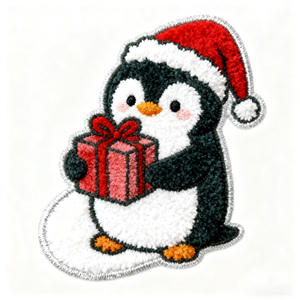 2025 Merry Christmas Top Sale Custom Cartoon Chenille Iron on Patches Jacket Heat Transfer Sew on Embroidery Patch for <strong>Garmant</strong> - Product Image 6