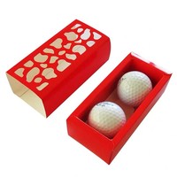 Boîtes cadeaux personnalisées pour balles de golf avec fenêtre
