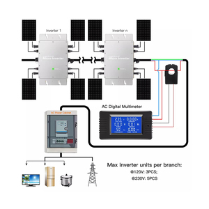 Microinversor Solar de 700w 600w 230V 120V Conectado a la Red, Microinversor Solar Impermeable IP65 Hoymiles - Product Image 6