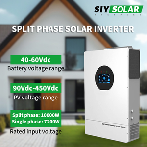 <span class=keywords><strong>Onduleur</strong></span> Solaire Hybride 8KW 48V Monophasé 230V à Onde Sinusoïdale Pure, Large Plage de Tension, Conception Personnalisée, Chaîne d'Approvisionnement en Gros - Product Image 2