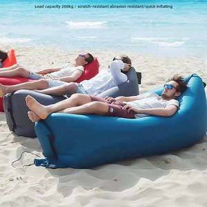 Borsa pigro impermeabile portatile per esterni divano gonfiabile letto spiaggia campeggio <span class=keywords><strong>sacco</strong></span> <span class=keywords><strong>a</strong></span> <span class=keywords><strong>pelo</strong></span> <span class=keywords><strong>da</strong></span> <span class=keywords><strong>viaggio</strong></span> - Product Image 6