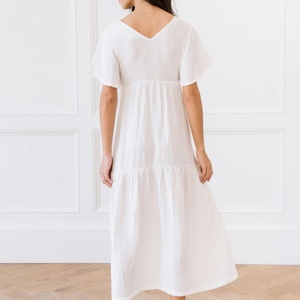 Robe d'été légère et décontractée pour femmes, best-seller, en tissu respirant et doux, style Boardwalk Breeze - Product Image 2