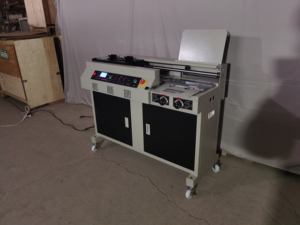 Encuadernadora Eléctrica <span class=keywords><strong>Digital</strong></span> de Cola Lateral A4, 60 mm de Grosor, para Libros de Texto, Cuadernos de Ejercicios, Precisa, para Bibliotecas Escolares - Product Image 3