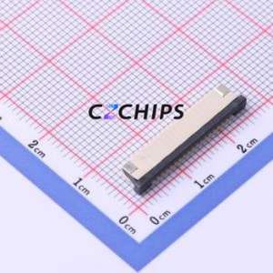 FPC-1.0AX-18PWBH25 FFC/FPC Connector SMD,P=1mm Connector Drawer Type Bottom Contact 18P 1mm - Product Image 1