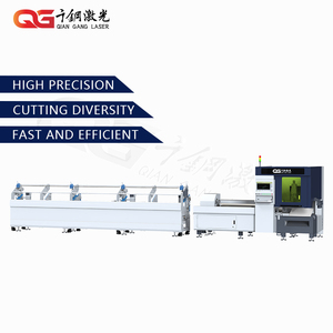 เครื่องตัดไฟเบอร์เลเซอร์ 5 แกน ระบบระบายความร้อนด้วยน้ำ Qiangang กำลังไฟ 1500-3000 วัตต์ พร้อมระบบควบคุมอัตโนมัติ Cypcut สำหรับงานหนักในอุตสาหกรรม - Product Image 2