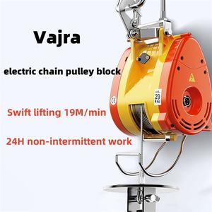 1500w חוט מיני חשמלי חבל להניף מנוע <span class=keywords><strong>winch</strong></span> 30m 230 ק "ג כלי הרמה לבניית מסעדות מלונות רשת 220v - Product Image 2