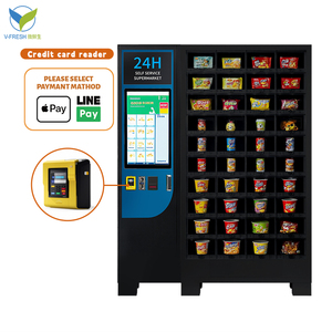 ตู้จำหน่ายสินค้าอัตโนมัติแบบล็อกเกอร์ไร้คนดูแล 24 ชั่วโมง รุ่น Wx-s03-1 Vfresh สไตล์ทันสมัย พร้อม SDK สำหรับใช้งาน 24/7 - Product Image 4