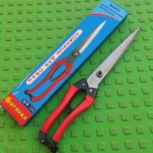 Tijeras Premium Chuanma de Acero Inoxidable con Cabeza Recta y Mango Rojo para Jardinería y Sastrería 011 - Product Image 3