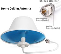 Antenne intérieure de plafond 698-2700 MHz 2G 3G 4G pour téléphone portable, amplificateur répéteur de signal GSM DCS WCDMA 10 bandes 8.0 dBi