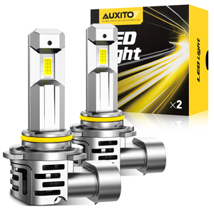 Auxito หลอดไฟหน้า LED 18V 12V 18V 9006 HB3 26W 3100LM 6500K หลอดไฟหน้ารถซ่อน1:1สีขาว - Product Image 1