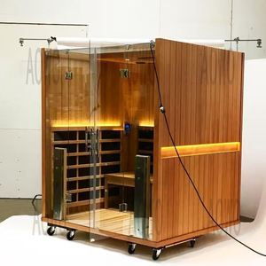 Bains à remous Salles de sauna Sauna Sauna extérieur Infrarouge Bois <span class=keywords><strong>Spa</strong></span> extérieur Intérieur Maison <span class=keywords><strong>Hammam</strong></span> turc humide - Product Image 6