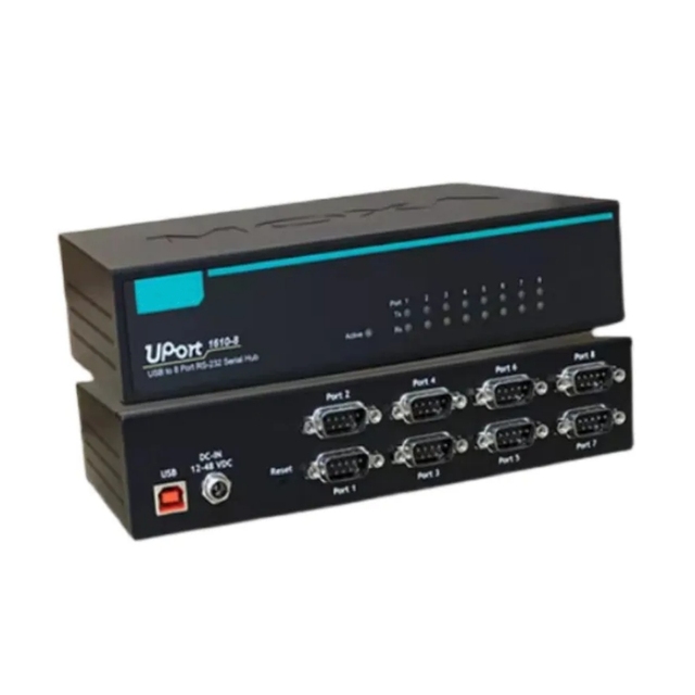 New & Original PLC USB to 8 Port RS-232 Serial Hub UPORT1610-8 UPORT1610-8-G2