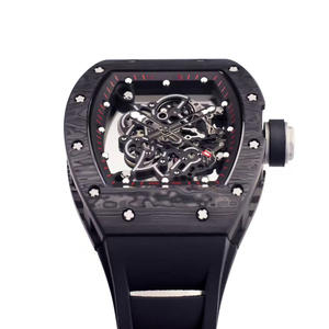 นาฬิกาข้อมือเซรามิกสุดหรู รุ่นใหม่ ขายดี ปี 2026 แฟชั่นสปอร์ต ระบบออโตเมติก กลไกทูร์บิญอง รุ่นลิมิเต็ดอิดิชั่น หน้าปัดโปร่ง สายยาง - Product Image 3