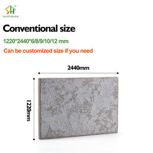 El mejor panel de pared exterior del tablero del cemento de la fibra de la celulosa Eternit del diseño moderno del precio para el revestimiento - Product Image 3