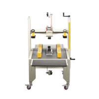 Scelleuse de cartons à entraînement latéral FXC-5050X 220V, machine à sceller les cartons réglable, scelleuse de boîtes à ruban adhésif pour cartons
