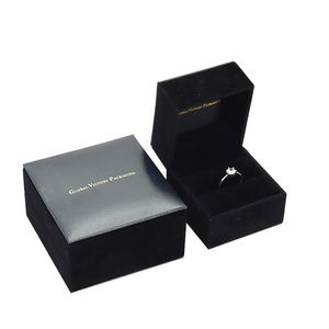 Custom Logo Ring Earring Necklace Jewelry Packaging Box luxury claimond veins