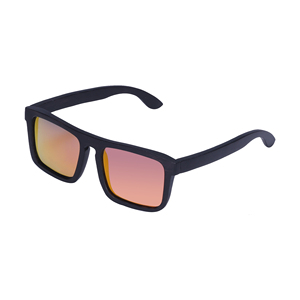 Sunglasses Arrivals Fashion Sunglasses Shades <b>Mirror</b> Flat Top Square Sunglasses <b>Plastic</b> UV 400 Custom Logo New Unisex - Product Image 1