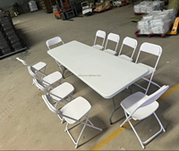 Chaises pliantes en résine plastique blanches pour événements, mariages, locations, salles de réception, camping, extérieur, jardin - Vente en gros à prix réduit