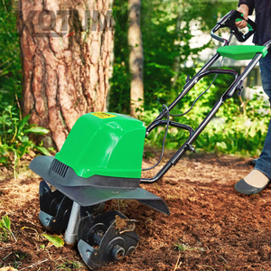 Mini motoculteur électrique charrue Machine cultivateur <span class=keywords><strong>scarificateur</strong></span> jardin ménage sol labour creuser desserrage équipement - Product Image 2