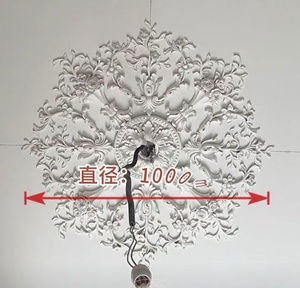 Gemei MH-7606 Moulure de plafond personnalisable en PU style français avec service OEM ODM pour projets d'aménagement <span class=keywords><strong>intérieur</strong></span> en gros - Product Image 6