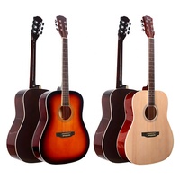 Musical Instrument Factory Oem 41 Inch Cutaway a Spruce Body Guitar Acoustic for Sale