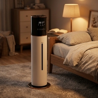 Humidificateur ultrasonique intelligent, purificateur d'air à brume réglable pour chambre à coucher, 7L, pour toute la maison, électrique, pour serre et bureau