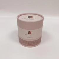 Emballage en tube de papier alimentaire en carton 100% recyclable et écologique, personnalisé, de luxe, 100g, pour thé, café, bougies, vin, whisky, jus