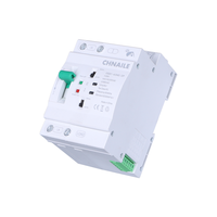 Commutateur de transfert de puissance double NLQ1-63AE/2P commutation de transfert automatique personnalisée du dispositif ATS 2P