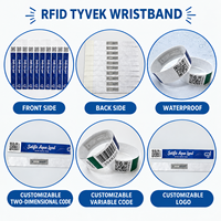 Gelang Kertas Acara Pesta Pasokan Pabrik, Gelang Kertas yang Dapat Dicetak, Gelang Kertas RFID NFC Tyvek