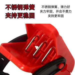 Clips de nettoyage pour tapis de sol de voiture, clips en plastique à fixer au mur pour serviettes, accessoires de lavage et de detailing automobile - Product Image 3