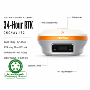 OFERTA ESPECIAL CHCNAV I 93 Receptor GNSS RTK GPS de Segunda Mano Colector de Datos <span class=keywords><strong>Precio</strong></span> Flycam Matrices 300 Segundo Zed F9p F9 - Product Image 2