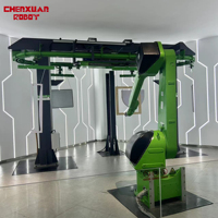 Machine de peinture robotisée automatique, bras robotisé de pulvérisation de peinture, 6 axes programmables, bras robotisé industriel automatique pour la peinture en poudre