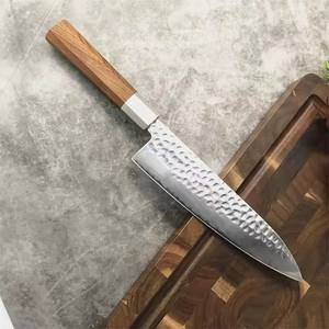 Couteau de chef <span class=keywords><strong>APEX</strong></span> à manche octogonal <span class=keywords><strong>Red</strong></span> Treasure 8 pouces pour gaucher passe au lave-vaisselle coupe de viande en acier inoxydable - Product Image 2