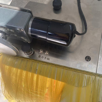 Machine à coudre semi-automatique à point de chaînette à lit plat à trois têtes pour mini-perruques OREN RN-872JF