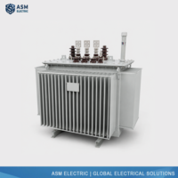 Transformador de Distribución Trifásico Sumergido en Aceite S11-M 20kV 30-2500kVA 50/60Hz