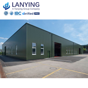 Structure modulaire préfabriquée moderne en acier hangar personnalisé hangar de <span class=keywords><strong>garage</strong></span> en métal <span class=keywords><strong>prix</strong></span> d'usine pour application en atelier - Product Image 4