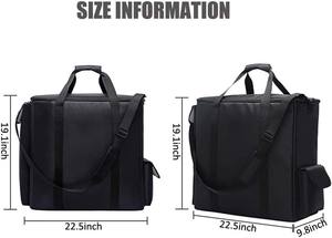 Étui de transport rigide en EVA pour imprimante, grand format, avec poche de rangement, protection en maille élastique, design personnalisé, poignée, sac - Product Image 4