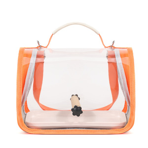 Cross Border <b>Cat</b> Bag Large Capacity Breathable Pet Carrier Portable <b>Backpack</b> For <b>Cats</b> Fashion Solid Color 50L - Product Image 5
