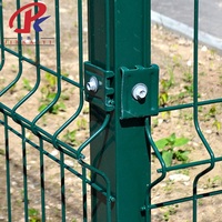 Maille de fil métallique soudée incurvée 3D décorative à prix avantageux pour la maison, le jardin, l'extérieur, le panneau de clôture de chemin de fer