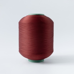Fil à tricoter SCY en polyester et élasthanne teint, à âme filée, plusieurs spécifications, vente en gros, 2075 3075 4075 - Product Image 1