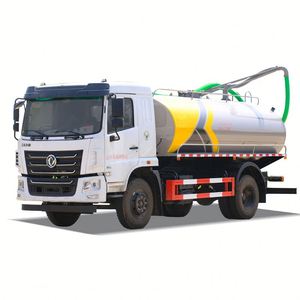 El vehículo de transferencia de aguas residuales urbanas de gran capacidad Dongfeng 12000L es muy apreciado por los clientes en el sudeste asiático. - Product Image 1