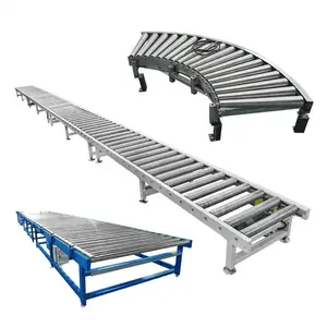 Professional custom transportation straight running roller conveyor/stainless steel roller conveyer