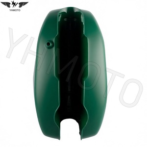 Classic Green Steel Fuel Tank (Kraftstofftank) for MZ TS 250 Vintage Restoration - Product Image 5