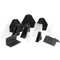 Protecteur d'angle en plastique pour meubles en verre, portes, cartons, cadres photo, emballages de salle de bain