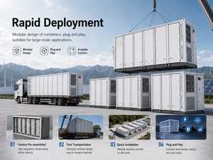 Sistema de Almacenamiento de Energía LiFePO4 con Refrigeración Líquida, Capacidad de 2MWh, Salida de 500-1000kW, IP55, RS485, Ethernet, CAN, Carga/Descarga de 0.5C - Product Image 3