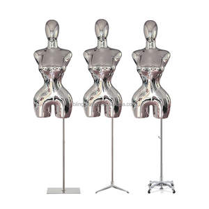 Maniquí Femenino de Medio Cuerpo con Curvas, Busto Grande, Talla Grande, Caderas Anchas, Estilo Brasileño, Marca Guangzhou Mirror Silver - Product Image 1