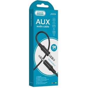Cable de Audio Estéreo Jokade con Conector de 3.5mm, 1m, Negro - Product Image 4